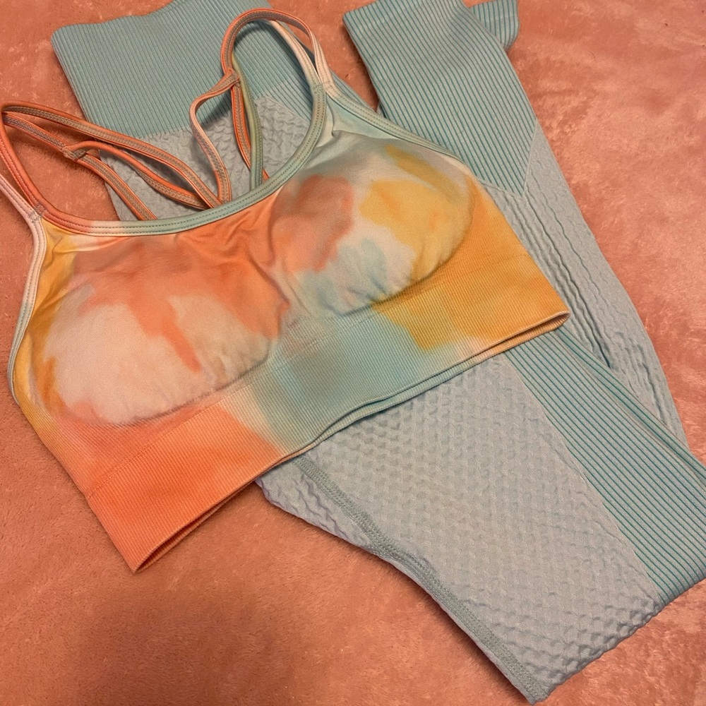 React activewear top and bottom